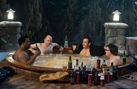 Кадр из комеди Машина времени в джакузи